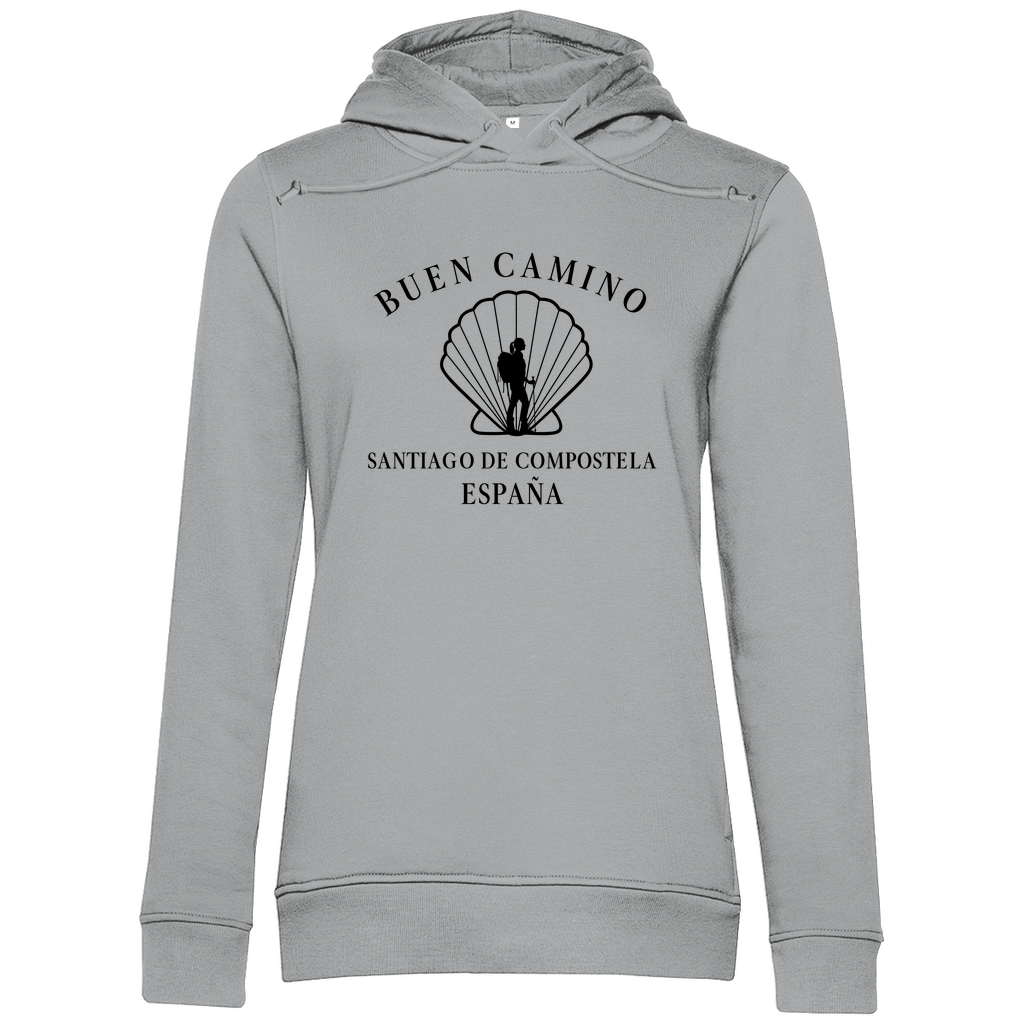 Damen Bio Premium Hoodie mit Pilgerin