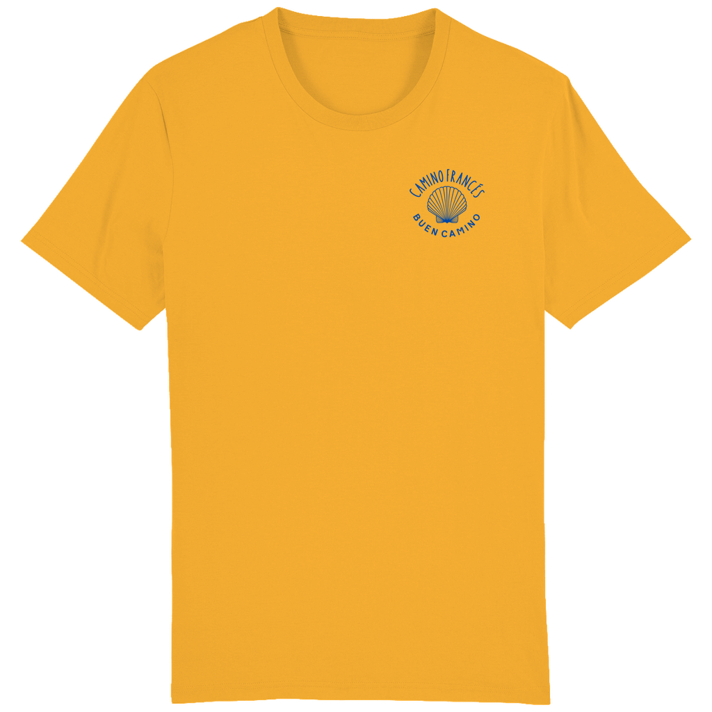 Personalisierbares Unisex Bio Premium T-Shirt "Scallop" im Pocket Style