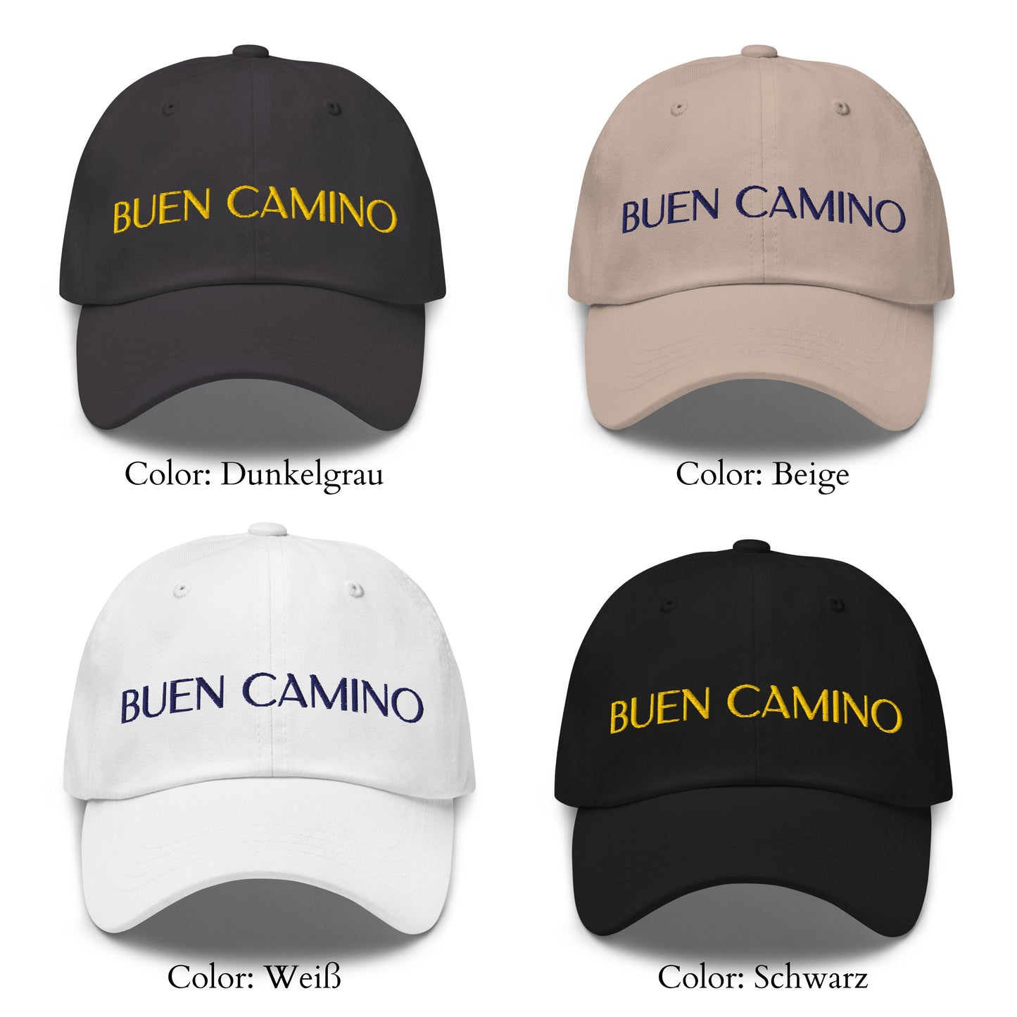 Bestickte Unisex Buen Camino Cap