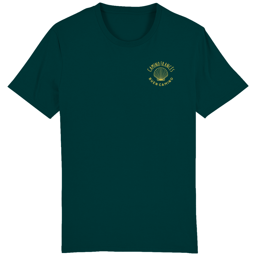Personalisierbares Unisex Bio Premium T-Shirt "Scallop" im Pocket Style