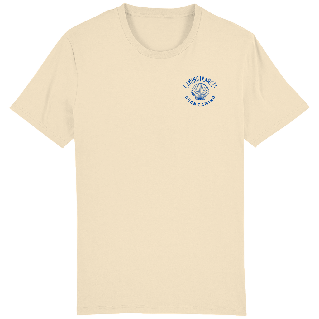 Personalisierbares Unisex Bio Premium T-Shirt "Scallop" im Pocket Style