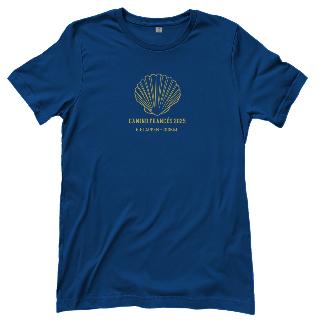 Personalisierbares Damen T-Shirt mit Deinem Jakobsweg
