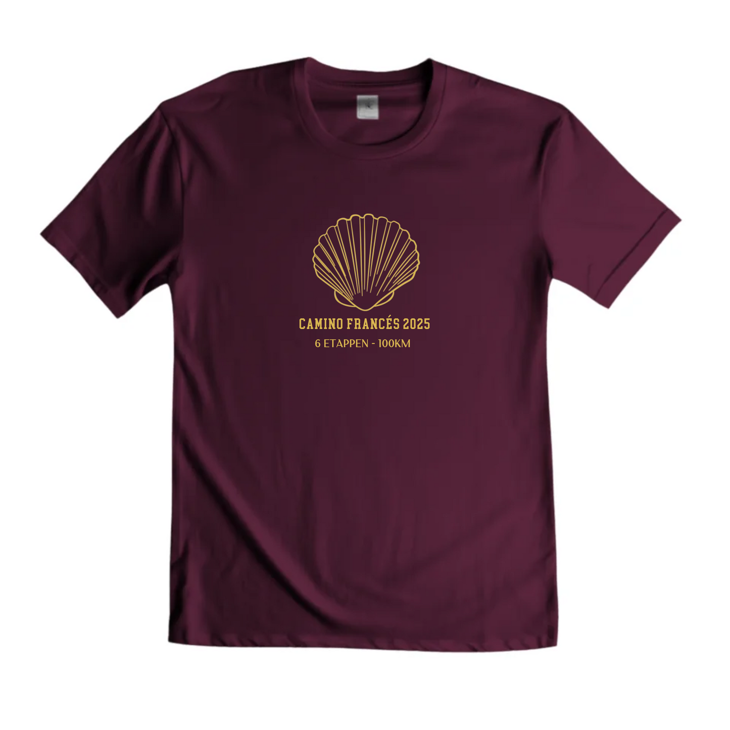 Personalisierbares Herren T-Shirt mit Deinem Jakobsweg