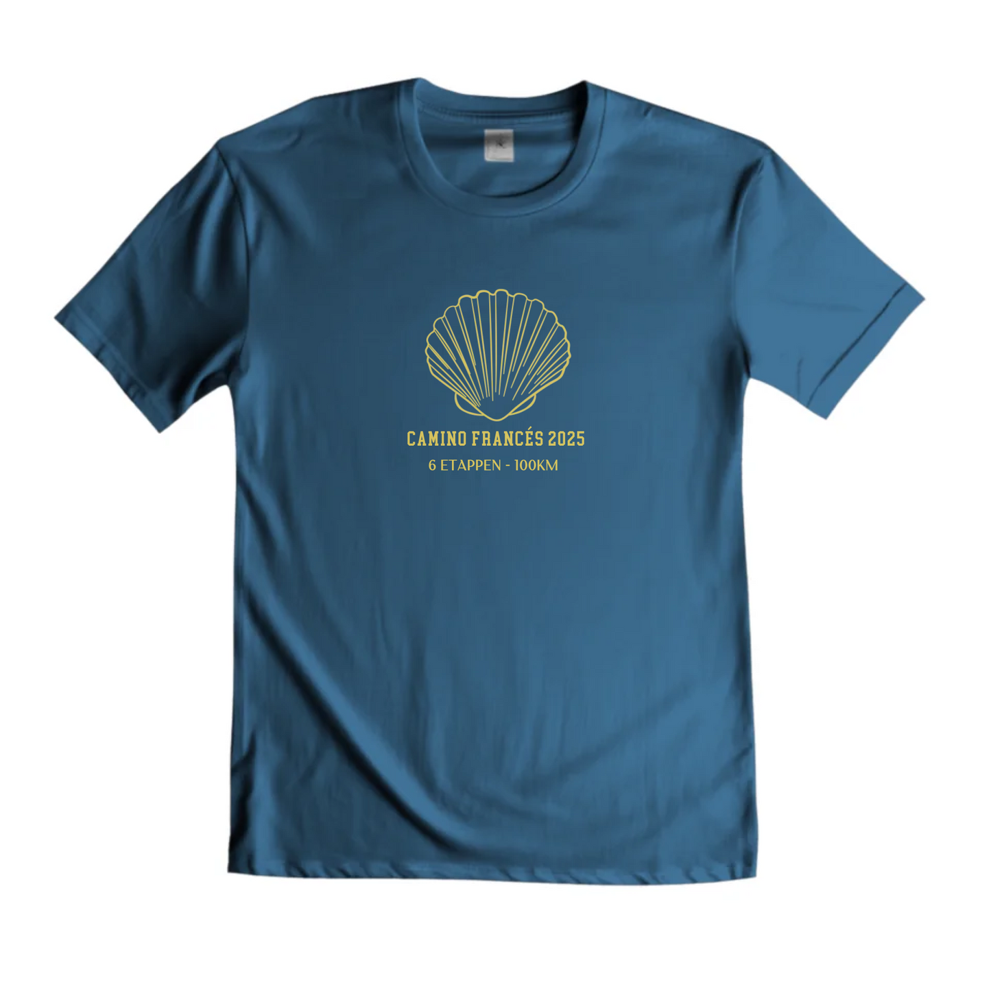 Personalisierbares Herren T-Shirt mit Deinem Jakobsweg