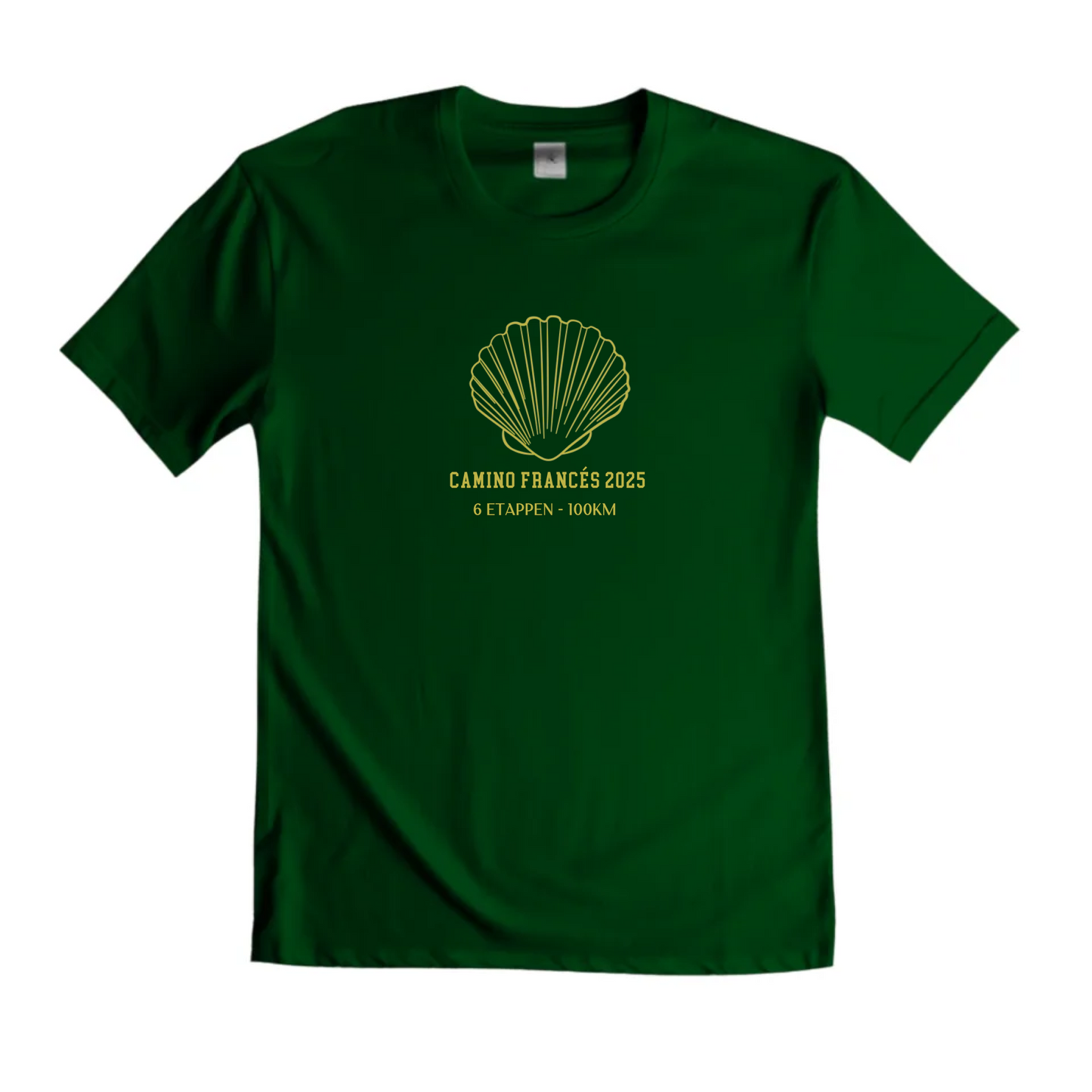 Personalisierbares Herren T-Shirt mit Deinem Jakobsweg
