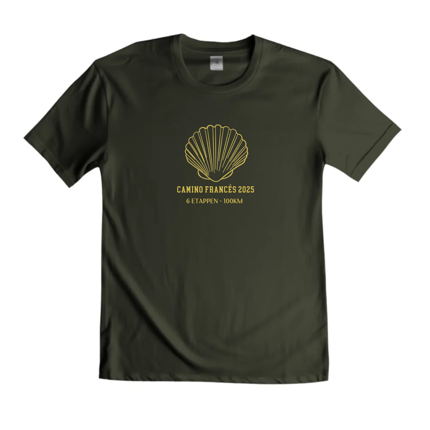 Personalisierbares Herren T-Shirt mit Deinem Jakobsweg