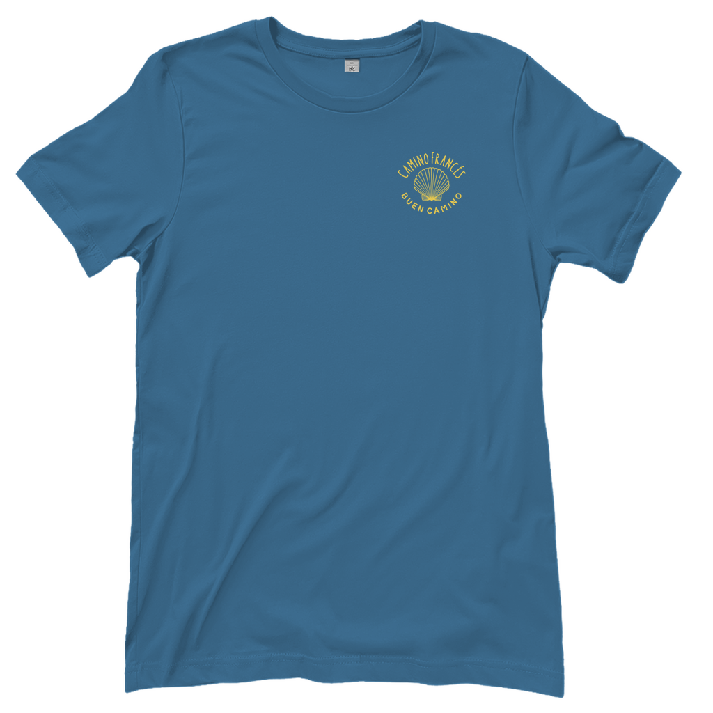 Personaliserbares Damen T-Shirt "Scallop" - Pocket Style