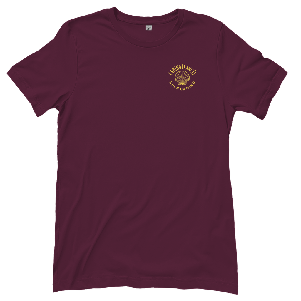 Personaliserbares Damen T-Shirt "Scallop" - Pocket Style