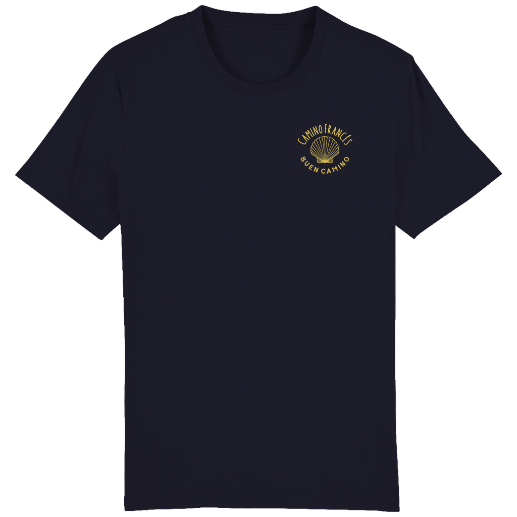 Personalisierbares Unisex Bio Premium T-Shirt "Scallop" im Pocket Style