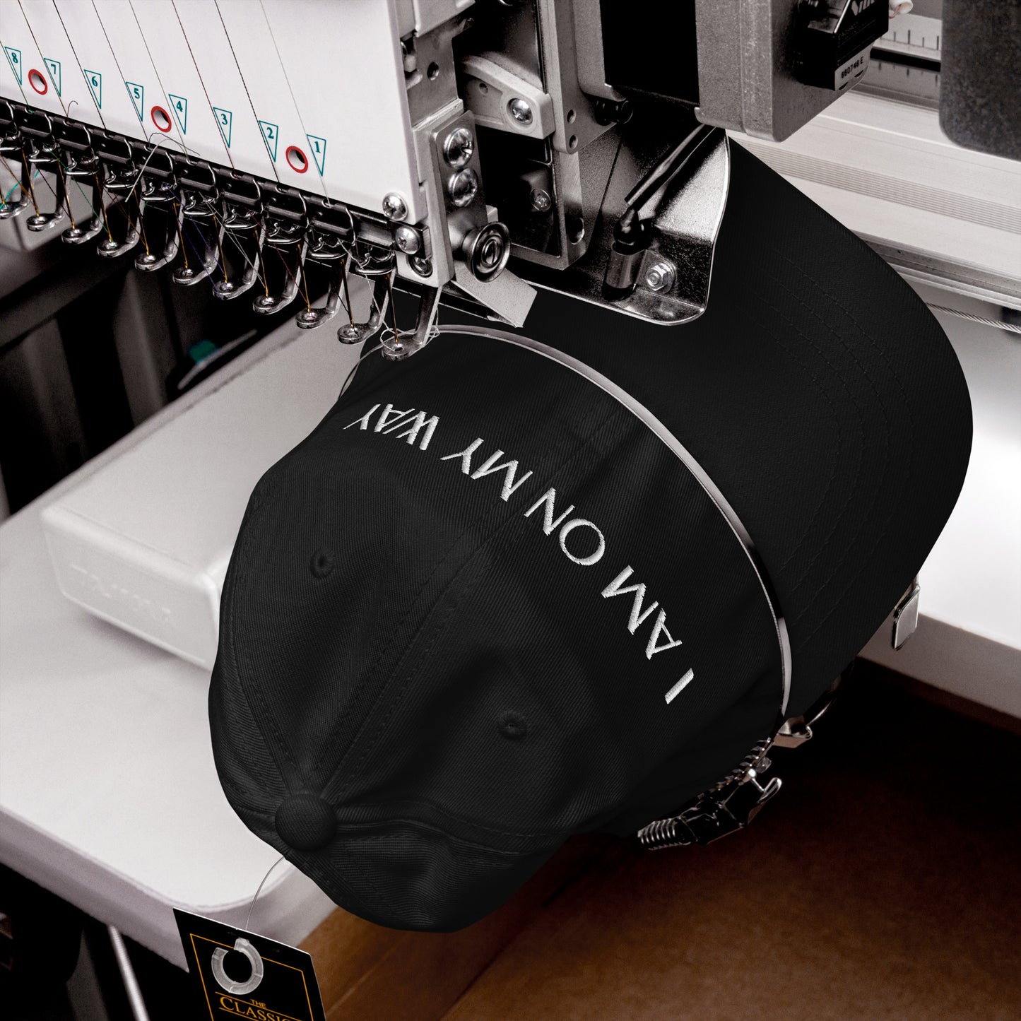 Bestickte Cap "I am on my way"