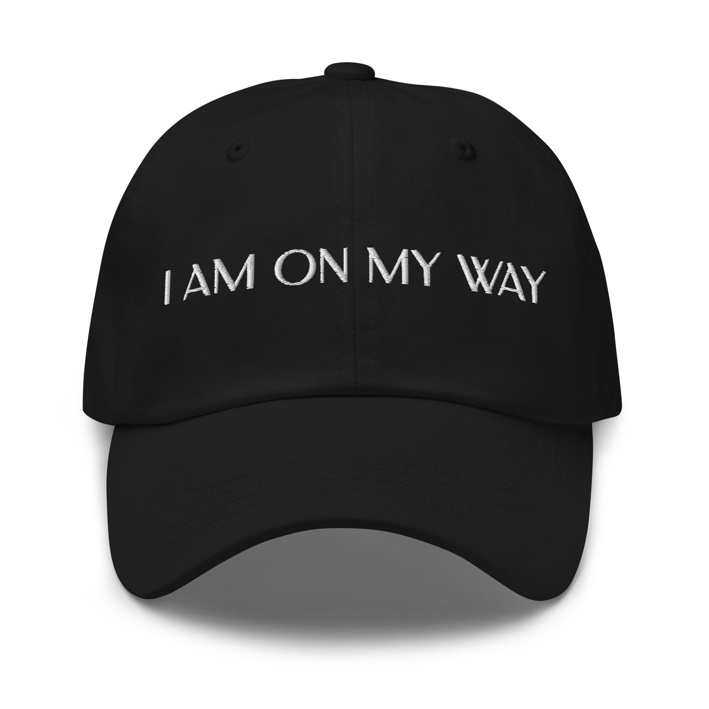 Bestickte Cap "I am on my way"