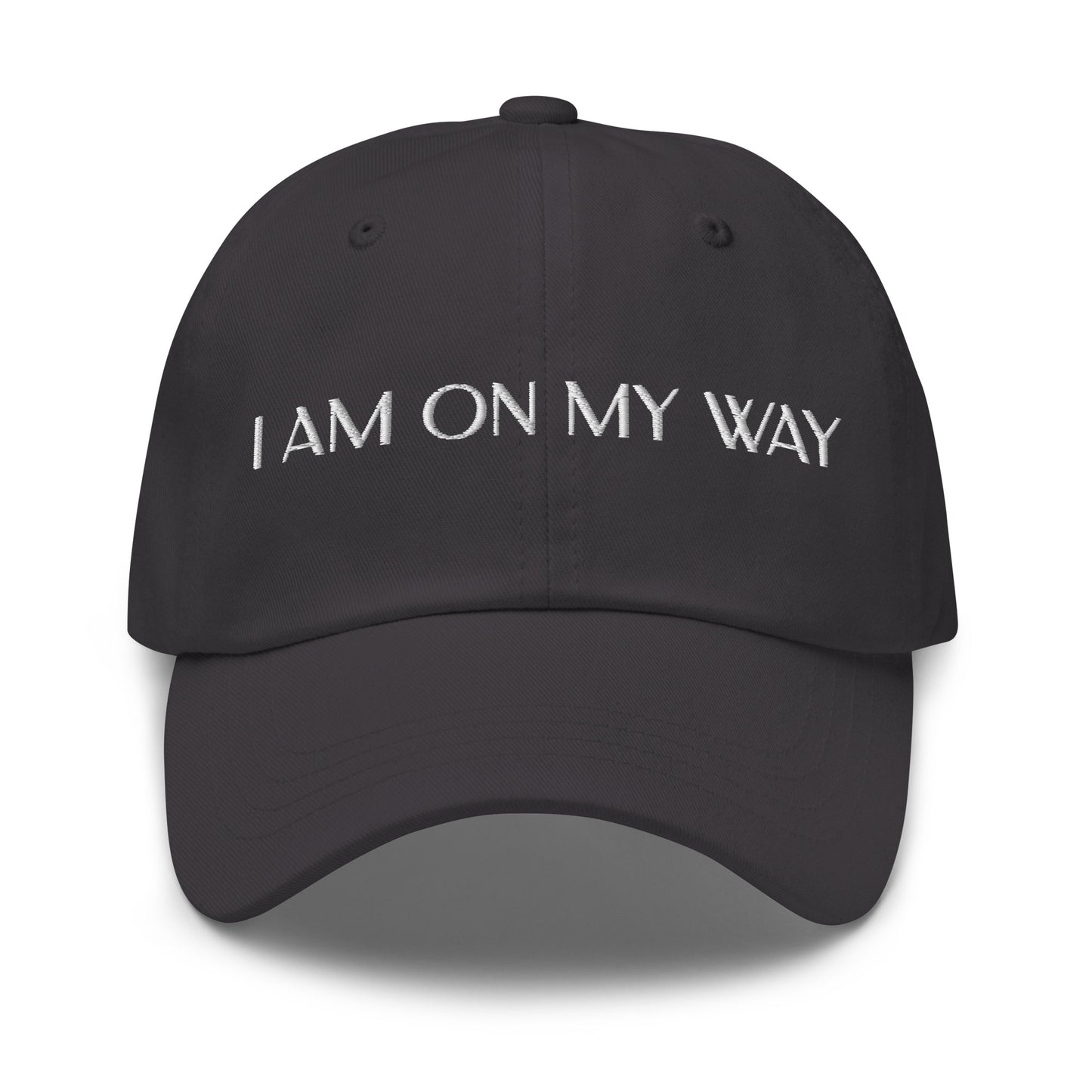 Bestickte Cap "I am on my way"