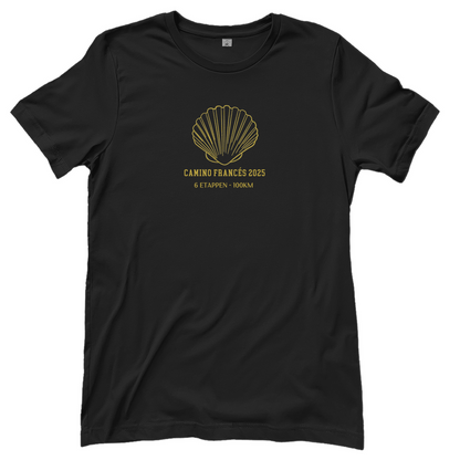 Personalisierbares Damen T-Shirt mit Deinem Jakobsweg