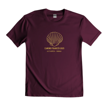 Personalisierbares Herren T-Shirt  mit Deinem Jakobsweg