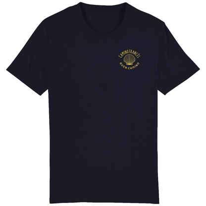 Personalisierbares Unisex Bio Premium T-Shirt  "Scallop" im Pocket Style