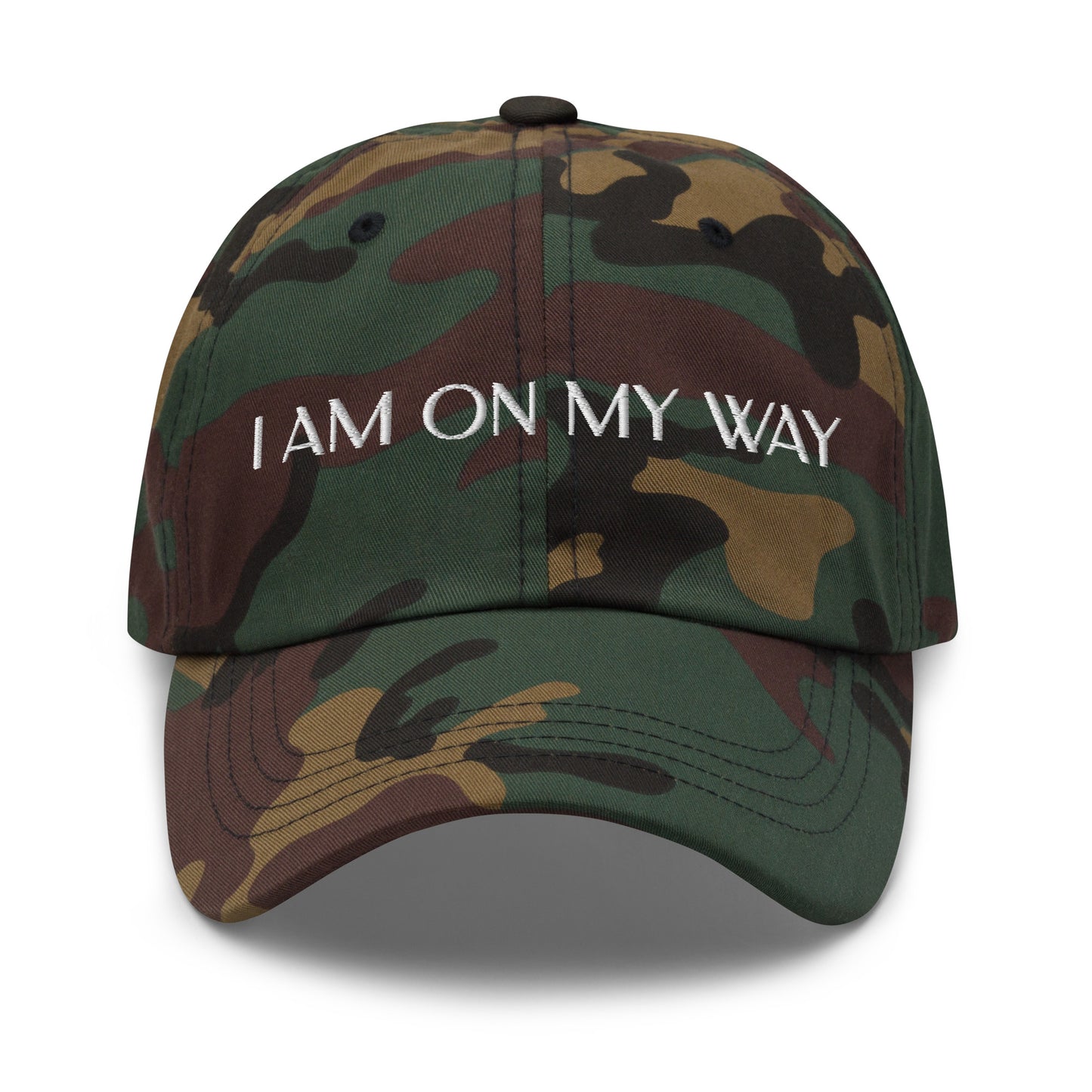 Bestickte Cap "I am on my way"